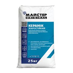 Клей для плит с жаростойкими свойствами Мастер Керамик жароустойчивый