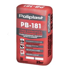 Полипласт PB-181 (ПСМ-081) BASE Суміш для розшивки швів (дрібнозерниста і крупнозерниста) Графіт