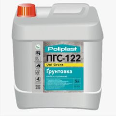 Полипласт ПГС-122 Грунтовка глубокопроникающая 10л