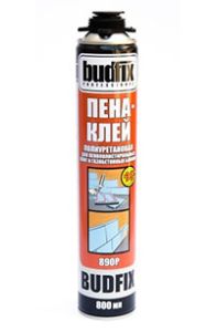 Піна-клей поліуретанова - 890 Р 800 мл BUDFIX