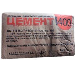 Цемент М 400 "Торгбуд" 25 кг