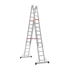 Лестница двухсекционная алюминиевая телескопическая VIRASTAR 2x6
