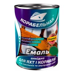 Емаль алкідна Корабельна темно-зелена 2,8 кг (фарба ПФ-115)