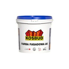 Силиконовая фасадная краска Kosbud 20кг (темная база)
