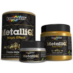 Эмаль акриловая METALLIQ Kompozit (0,5 кг)