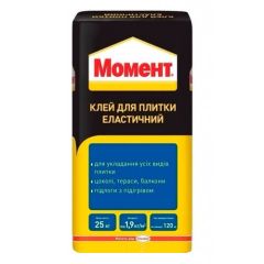 Момент Эластичный клеящая смесь для плитки 25 кг