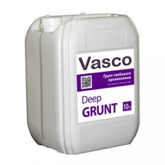Грунтовка акриловая 10 л Vasco deep