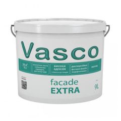 Фарба фасадна Fasade Extra Vacko біла 9л