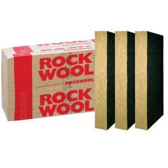 Утеплитель Rockwool Wentirock Max F (со стеклохолстом) 1000х600х50 мм