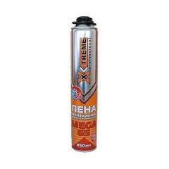 Піна Монтажна Професійна X-TREME МЕГА 65 (850 МЛ)