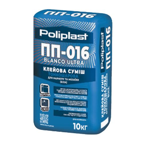 Полипласт ПП-016 Клеевая смесь для мозаики (белая)