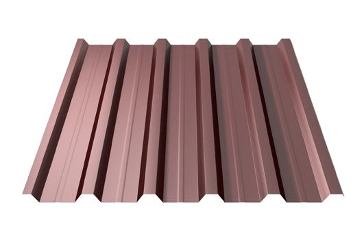Профнастил ПК 20 Ruukki Rantech T 20 0,45 mm RAL8017