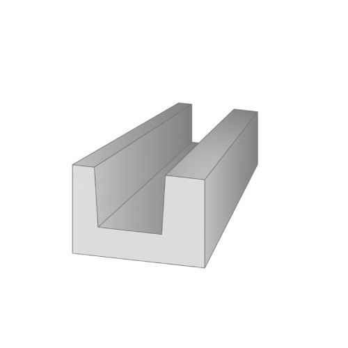 Газобетонный U-блок ТРВ 300x200x500