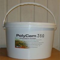 Акрилова Мастика PolyCem 360 (клей для піноскла)