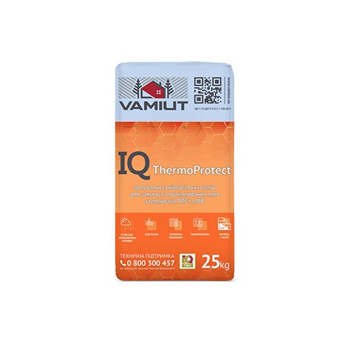 IQ ThermoProtect Wool SR Клей для минеральной ваты, утеплителя Vamiut