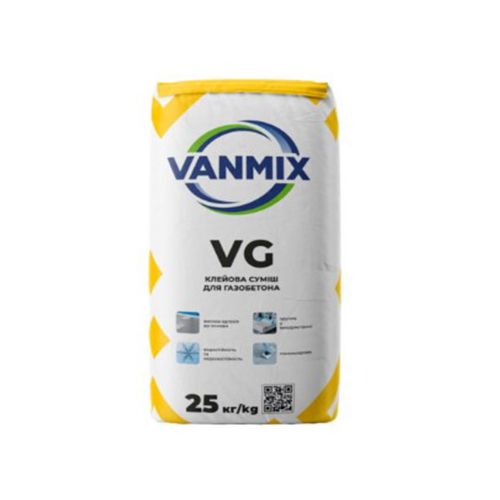 Клей для газоблока Vanmix UDK (25кг)