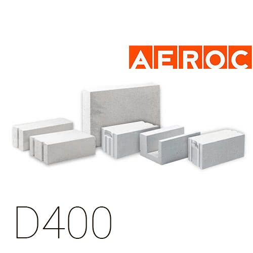Газобетон Aeroc D400 610мм (Березань)