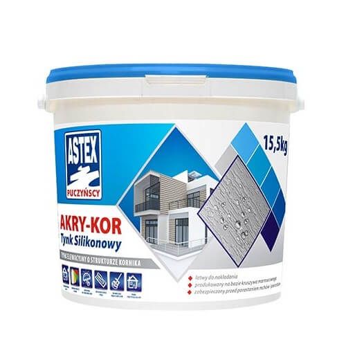 Штукатурка силіконова Astex Akru-kor