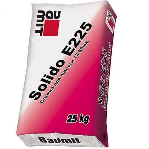 Baumit Solido E225 Цементно-песчаная стяжка 25 кг