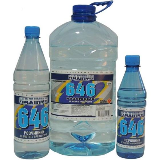 Растворитель 646 "Блеск" 0.9л