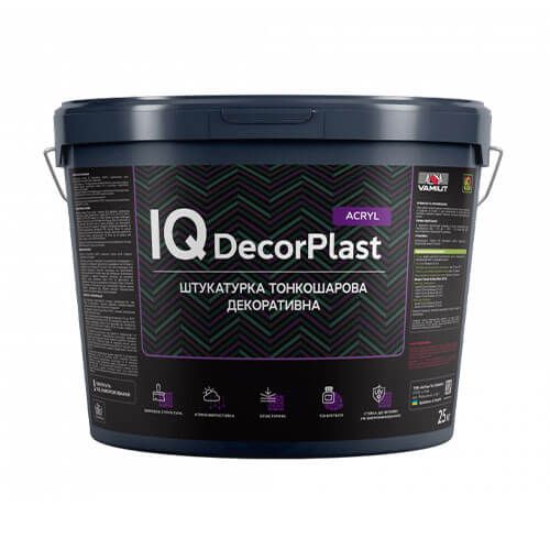 Полімерна фасадна штукатурка Vamiut IQ DecorPlast (Acryl) 2.0