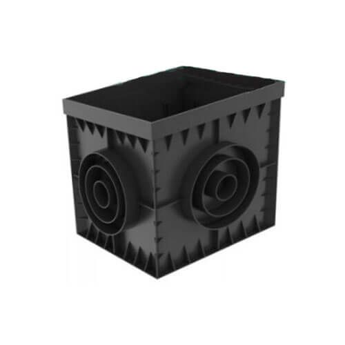 Дощоприймач ДП-30.30-ПП PolyMax Basic пластиковий чорний