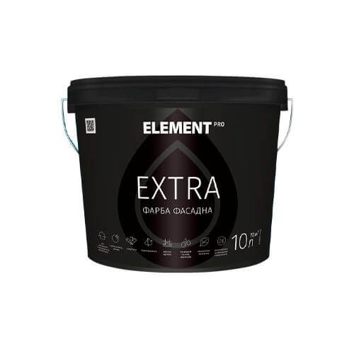 Фарба фасадна, матова, водно-дисперсійна EXTRA Element PRO, 10л