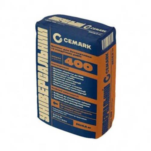 Цемент ПЦ400, CEM II/B-M(S-LL) 32,5 R 25КГCEMARK М-400