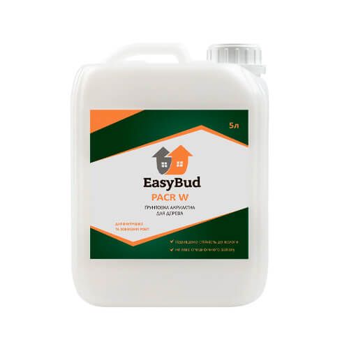 Грунтовка акрилатная 5л EasyBud для дерева