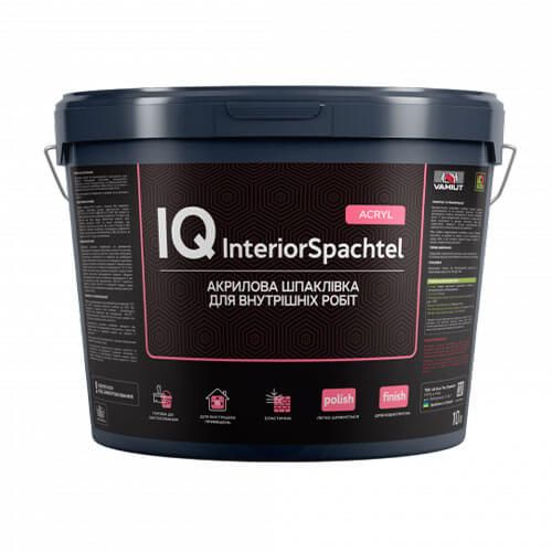 Акрилова фінішна шпаклівка IQ InteriorSpachtel 10л (Vamiut)