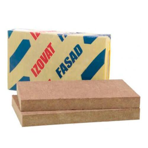 Минеральная вата Izovat FASAD 12 1000х600х100мм