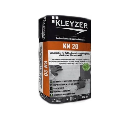 Kleyzer KN 20 Еластичний Клей для кладки керамічної плитки