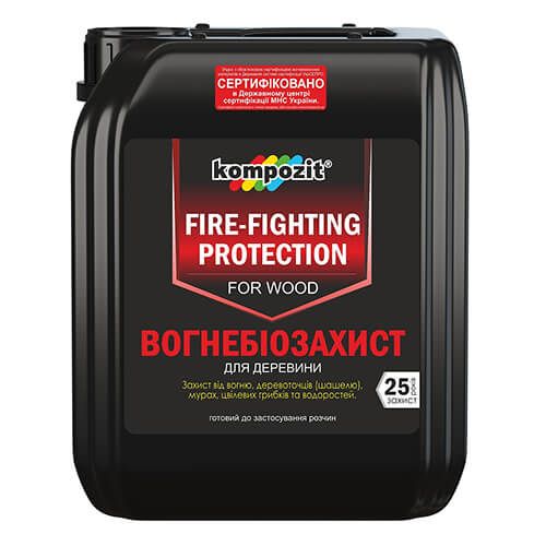 Вогнебіозахист для деревини 10л Kompozit