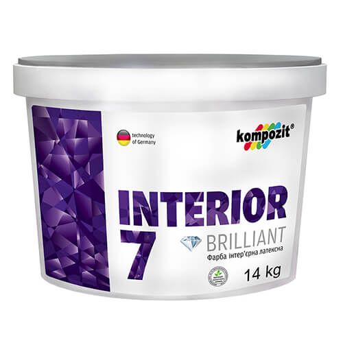 Фарба інтер'єрна INTERIOR 7 Kompozit 14 кг