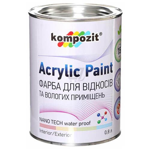 Фарба для відкосів "Kompozit" 0,8 л