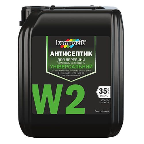 Антисептик универсальный W2 Kompozit, 5л