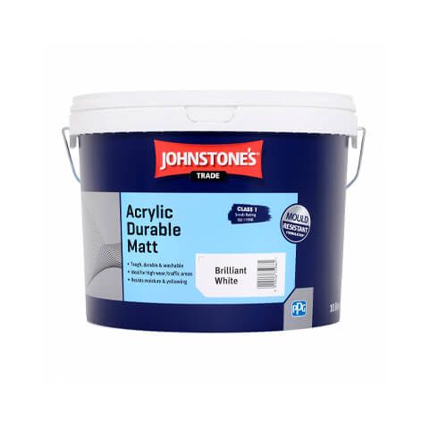 Фарба акрилова  для інтер'єру Johnstone's  Acrylic Durable Matt 10л