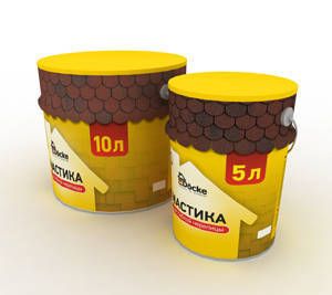 Мастика битумно-каучуковая в таре ОРЕОЛ-1 10л