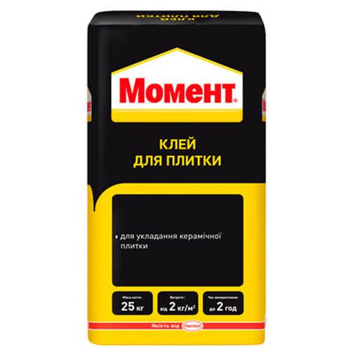 Клеюча суміш для плитки Момент 25 кг