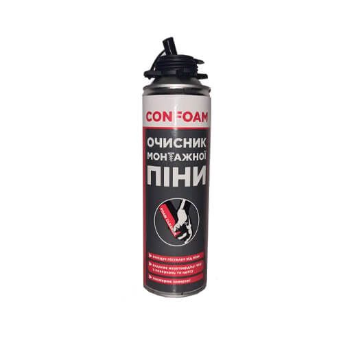 Очищувач монтажної піни CONFOAM 500 мл