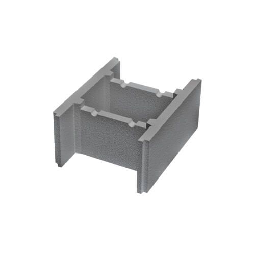 Опалубка нерозбірна (кутова) 400х190х500