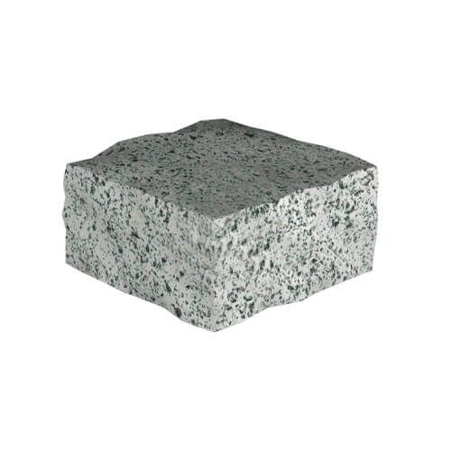 Тротуарна плитка з Покостівського граніту 100x100x50 колота
