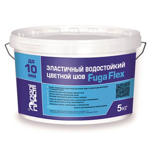 Полипласт FUGA FLEX Эластичный водостойкий цветной шов