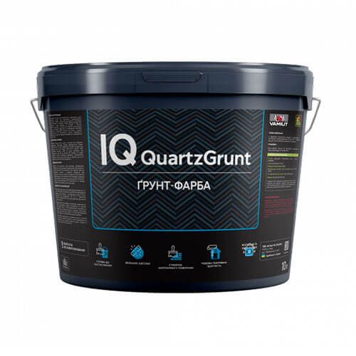 Грунтовка адгезійна для підготовки поверхні IQ QuartzGrunt 10л