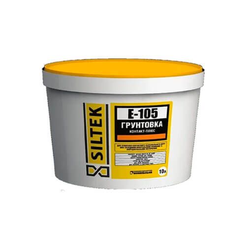 Грунтовка контакт-плюс Siltek E-105 10 л.