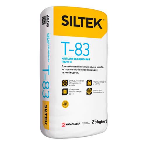 Клей для пола Т-83 SILTEK 25кг (теплый пол) 