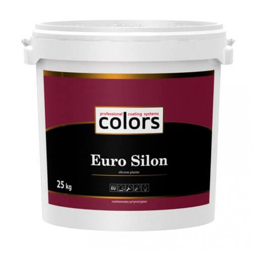 Штукатурка силиконовая 1,5 мм бараш Colors/Proma EURO SILON 25 кг