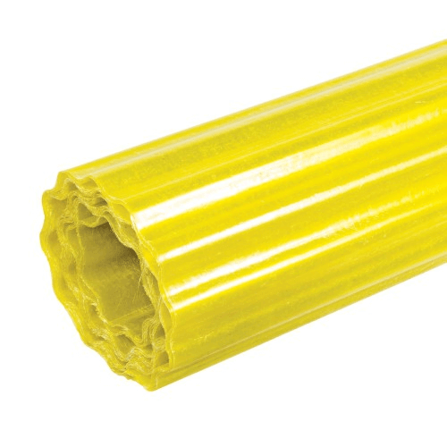 Шифер ПЕ (ПВХ) желтый Vetroplast Magniplast (прозрачный, в рулонах)