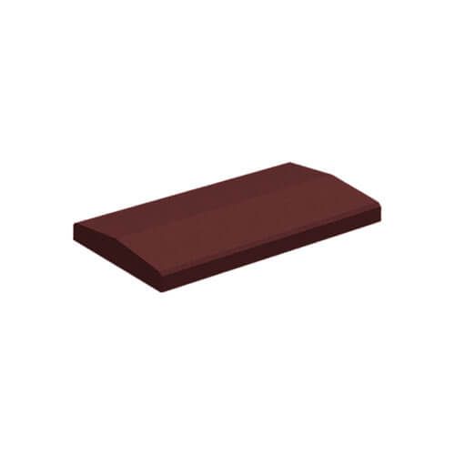 Кришка на стовпчик 500x260x60 Бордова Золотий Мандарин