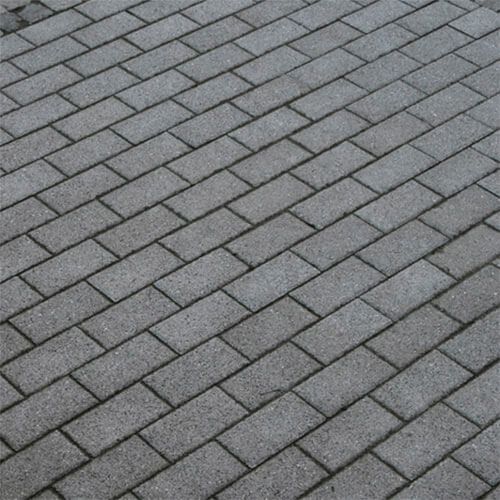 Тротуарная плитка-кирпич Бисер (200х100х60) Золотой Мандарин
